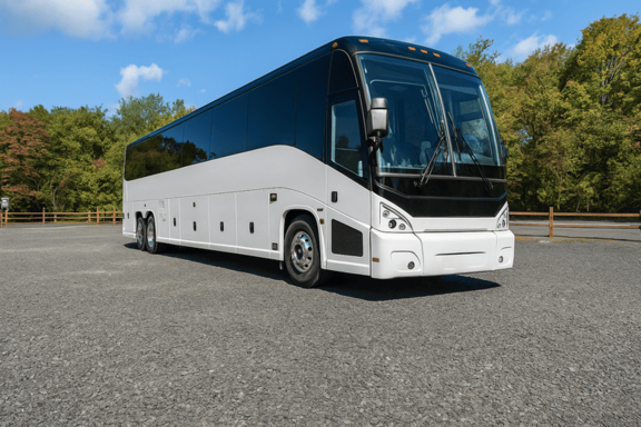 Bus Rental Company Homestead 56 Passenger Charter Bus