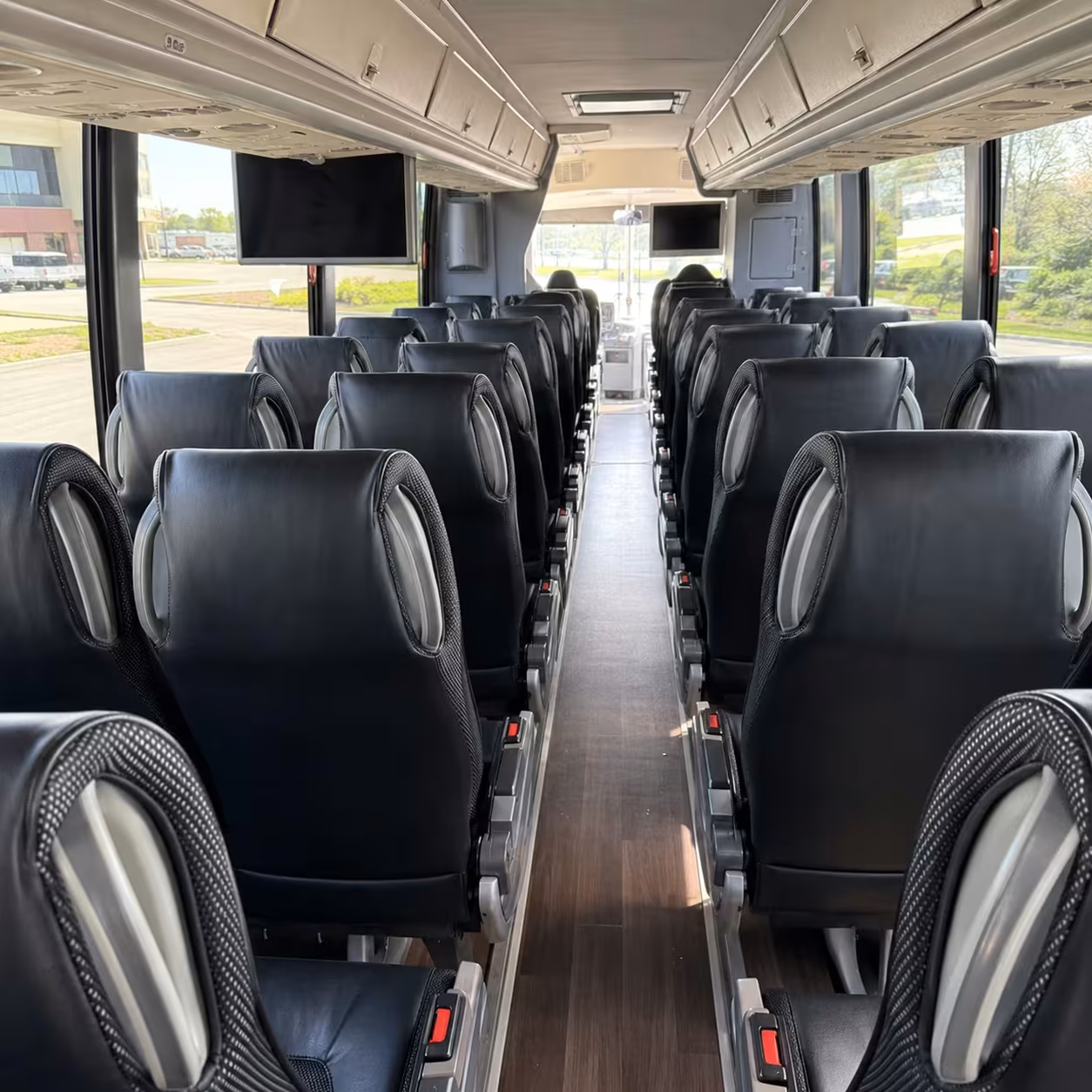 homestead charter bus rental inside