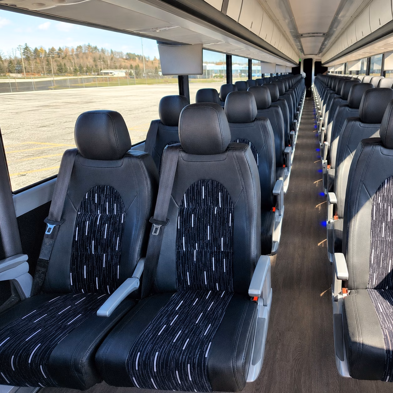 sports team fan charter bus rentals in homestead