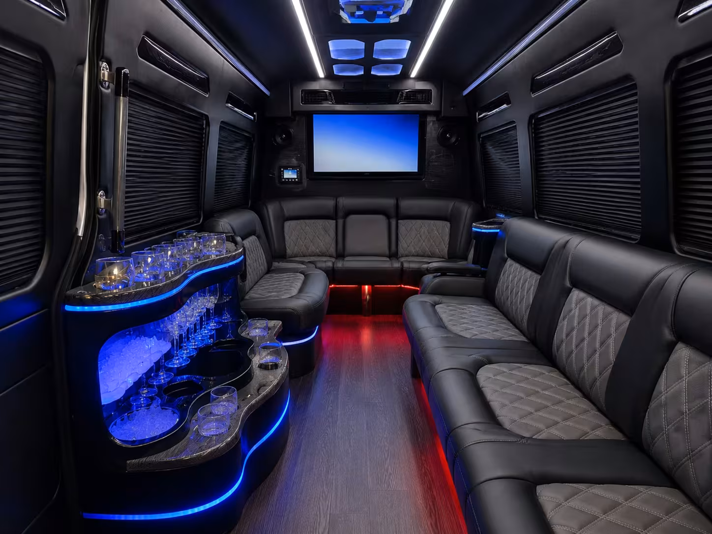 sprinter limousine inside